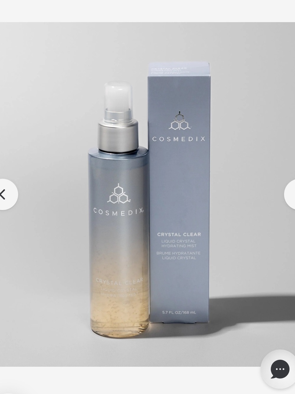 Cosmedix CRYSTAL CLEAR LIQUID HYDRATING MIST